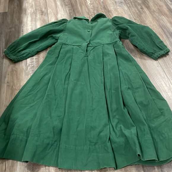 Strasburg Christmas Green corduroy dress size 6 - Picture 5 of 6